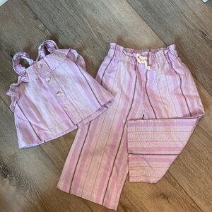 Purple striped set